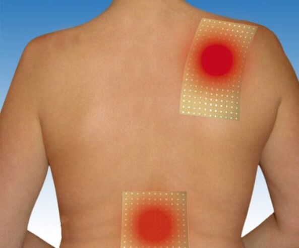 Plaster for back pain