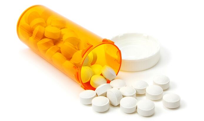 Tablets for pain in the finger joints