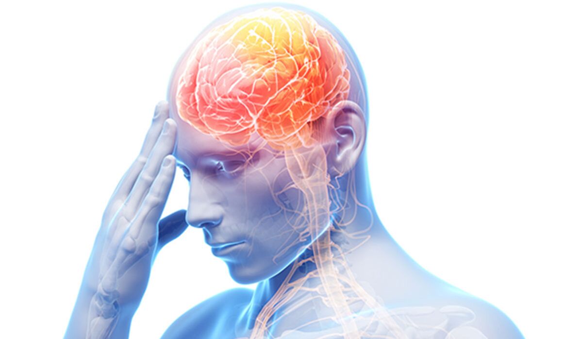 Tumor in the head as a cause of lower back pain